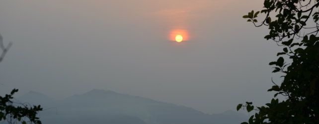 Sunset in Colombia